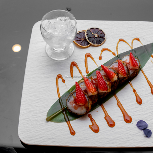 Saumon scampis cheese